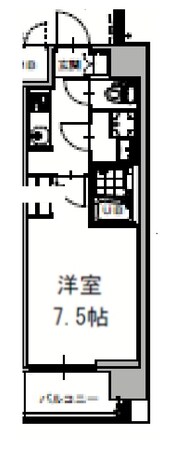 S-RESIDENCE福島GRANDEの物件間取画像